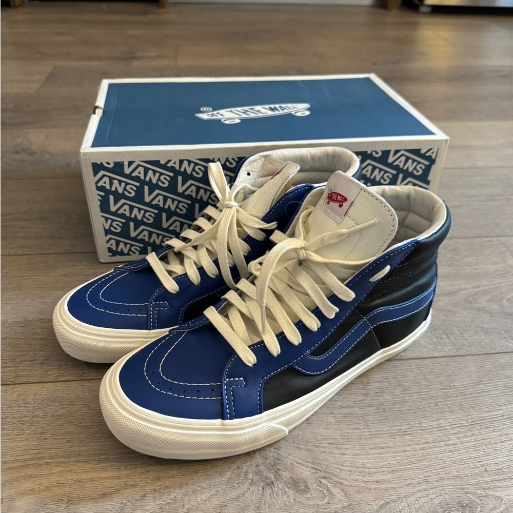 Vans Sk8-Hi Reissue VI, True blue & Black, Size 9